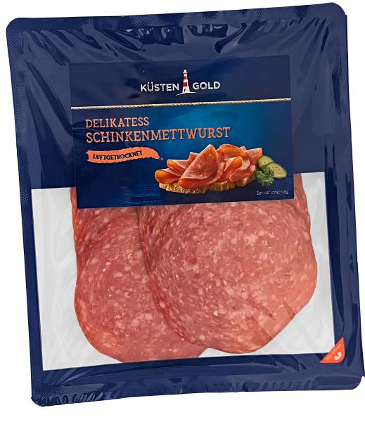Küstengold Delikatess Schinkenmettwurst