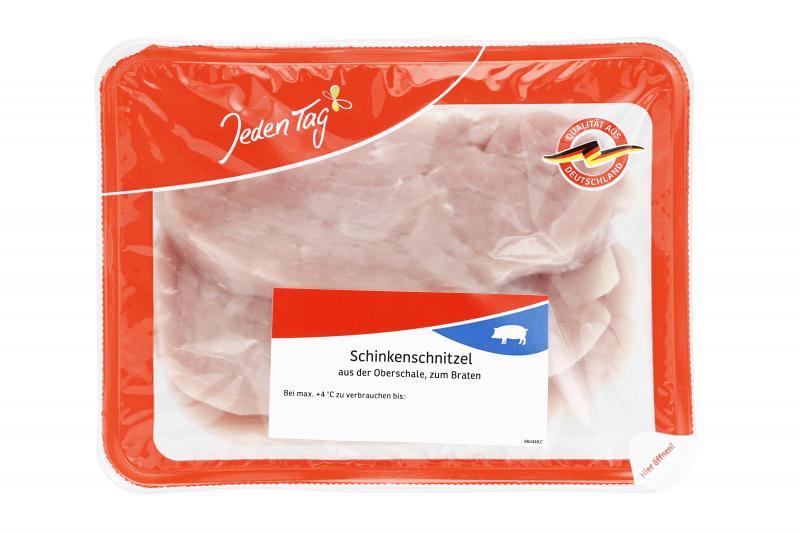 Jeden Tag Schinkenschnitzel aus der Oberschale