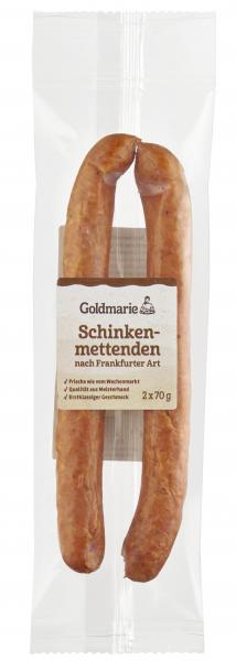 Goldmarie Schinkenmettenden nach Frankfurter Art