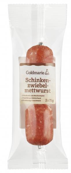 Goldmarie Schinkenzwiebelmettwurst