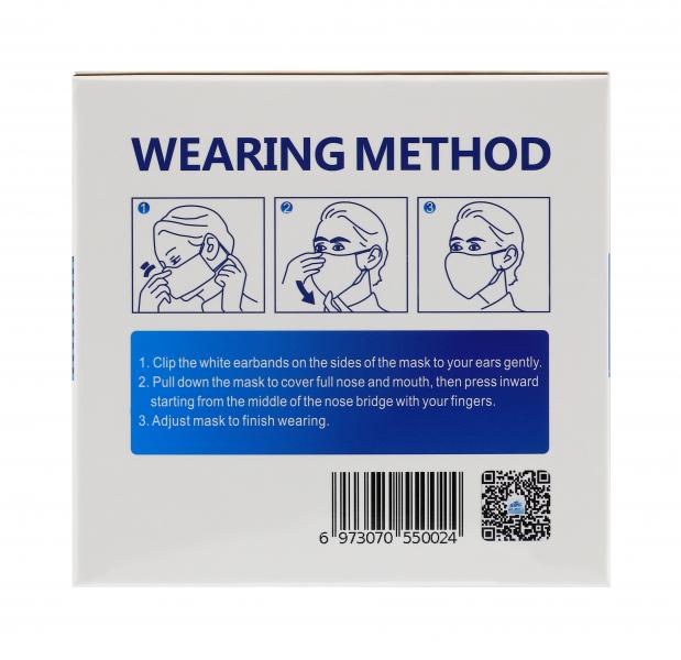 Longyan Einwegmasken 3-lagig, 50 Stk.