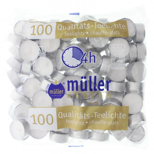 Müller-Kerzen Qualitäts-Teelichter