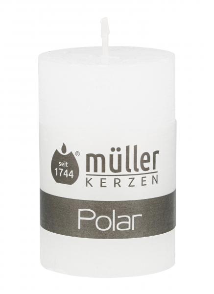 Müller-Kerzen Polar Stumpenkerze 90x58 weiß