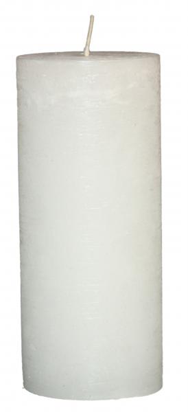 Stumpenkerze Rustic 70x160 weiß