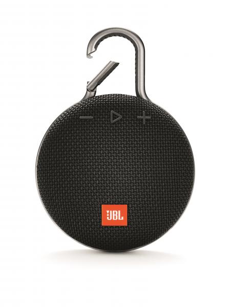 JBL Clip 3 Tragbarer Bluetooth-Lautsprecher schwarz