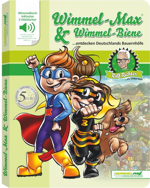 Wimmel-Max & Wimmel-Biene Bilderbuch