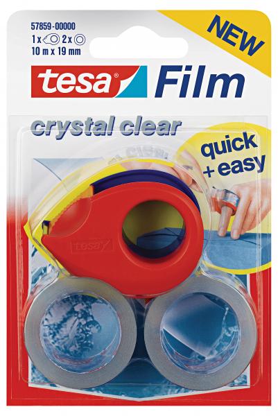 Tesa Film Crystal clear quick + easy 