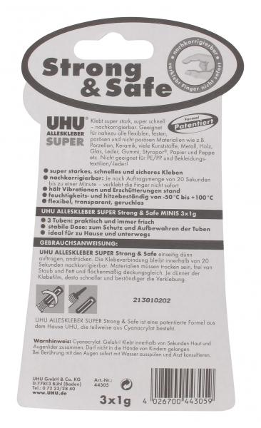 Uhu Alleskleber Super Strong & Safe Minis