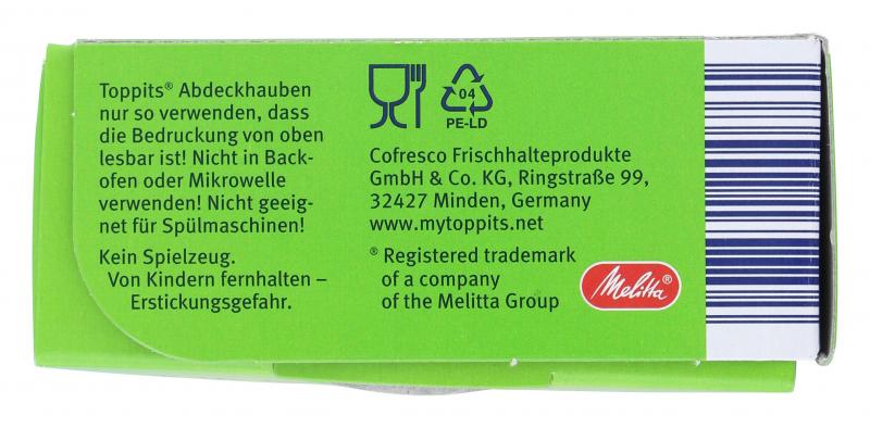 Toppits Abdeckhauben in 3 Größen