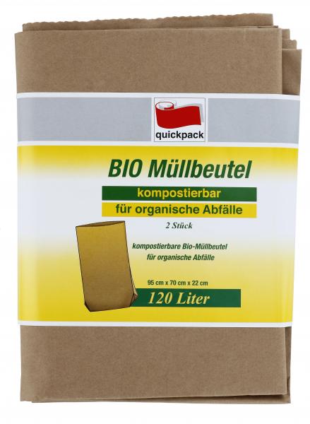 Quickpack Bio Müllbeutel 120 Liter