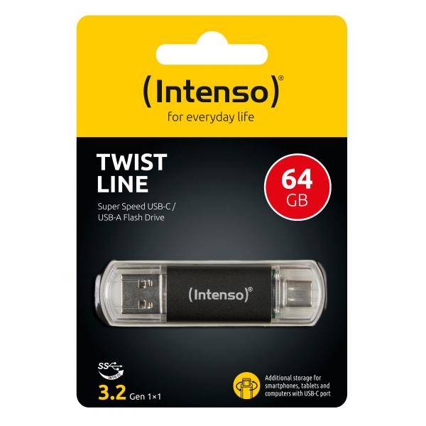 Intenso USB-Stick Twist Line 64GB