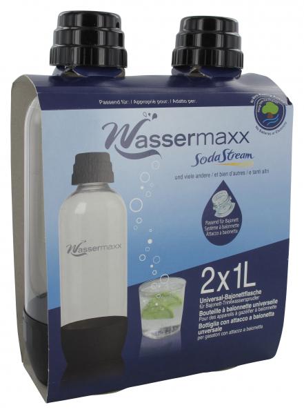 Soda Stream Wassermaxx Universal-Bajonettflasche 1 Liter