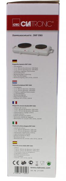 Clatronic Doppelkochplatte DKP 3583