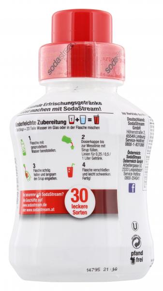 Soda Stream Free Getränkesirup Apfel-Pfirsich