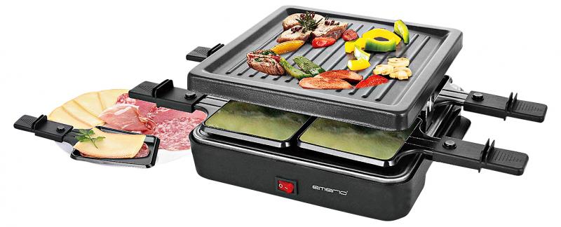 Emerio Raclette 4 Pfannen RG-120656