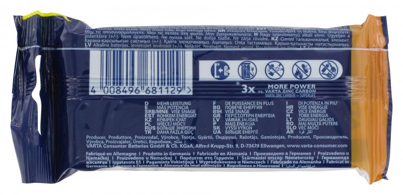 Varta Longlife Alkaline AA