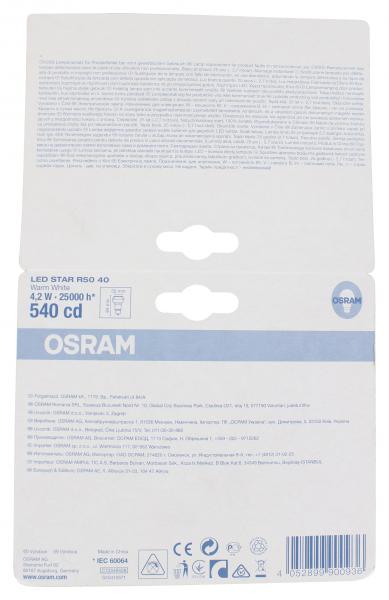 Osram LED Star R50 4,2W 220-240V E27