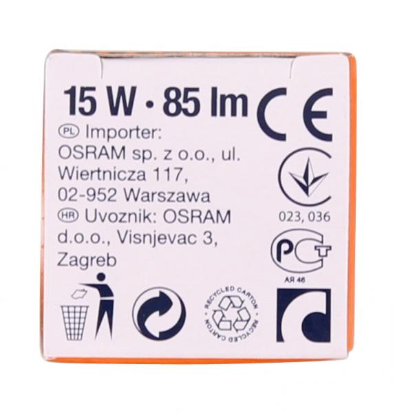 Osram Special Oven 15W 230V E14