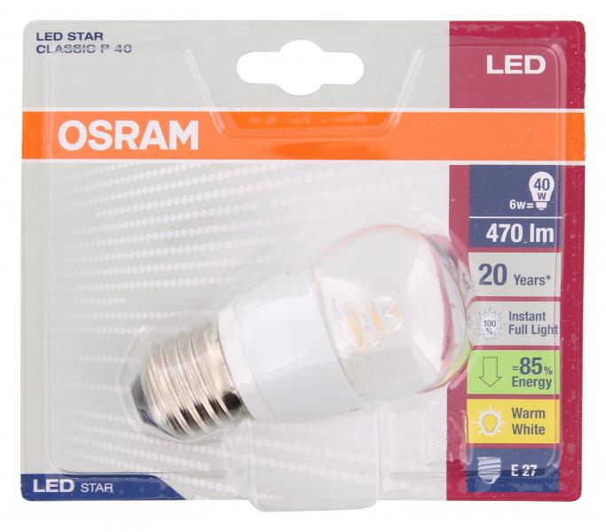 Osram LED Star Classic P40 6W 220-240V E27
