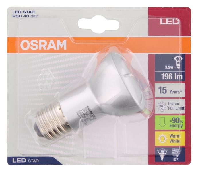 Osram LED Star R50 3,9W 220-240V E27
