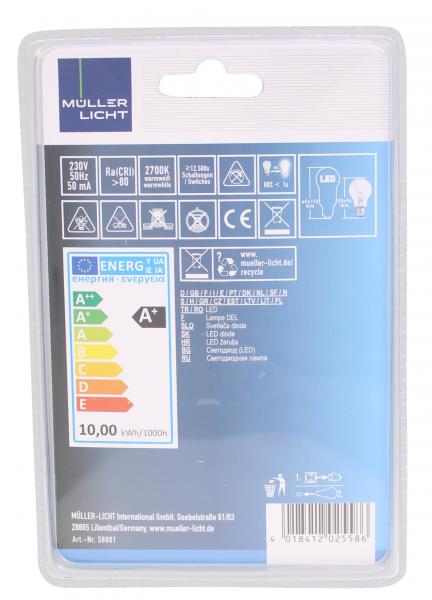 Müller Licht Leuchtmittel LED 10W E27 warmweiß