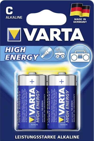Varta High Energy Alkaline C Baby 1,5V