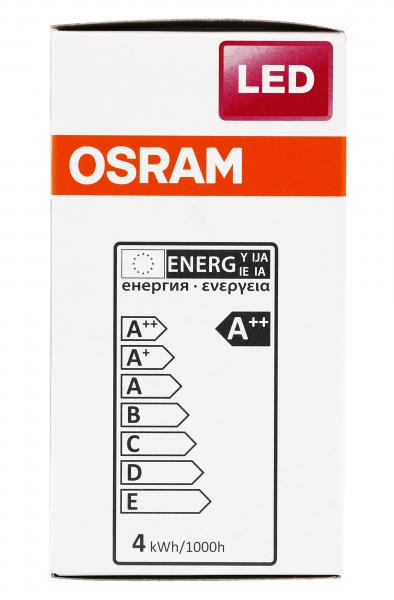 Osram LED Star Classic 4W E27 klar warmweiss