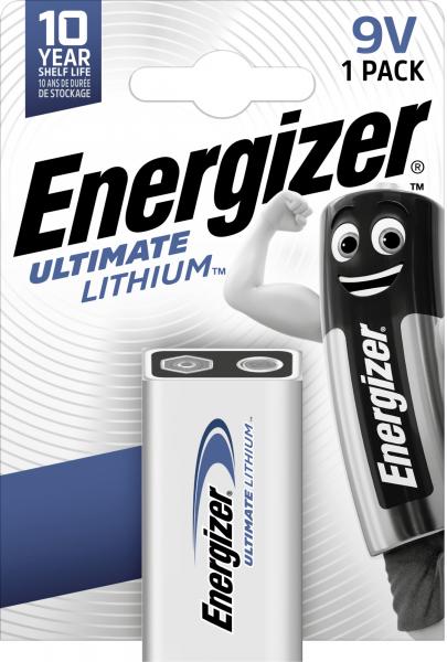 Energizer Ultimate Lithium E-Block 9V