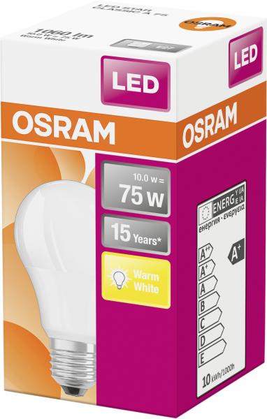 Lederen Geometri Tåler Osram LED Star Classic A75 10W E27 warmweiß online kaufen bei combi.de
