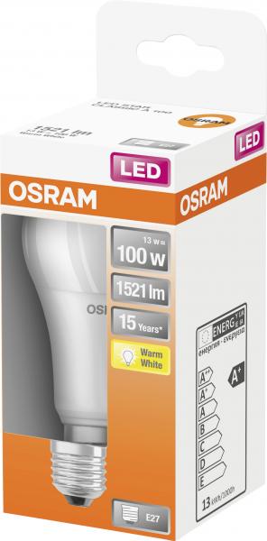 Osram LED Star Classic A100 13W E27 warmweiß