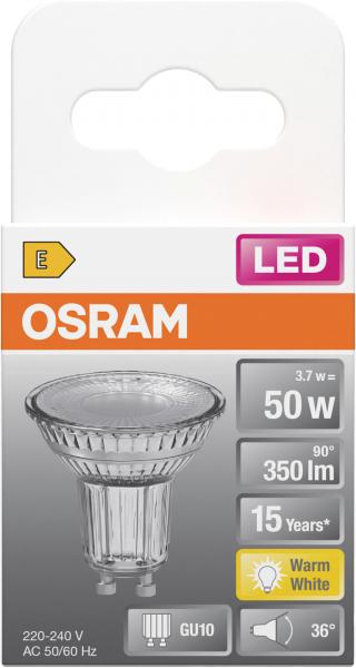 Osram LED LSPAR165036 3,7W/ 827 230V GU10 warmweiß