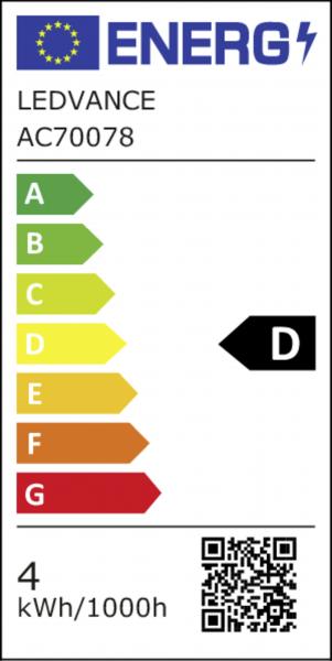 Osram LEDSCLB40 3,4W/827 230VGLFR E14 warmweiß