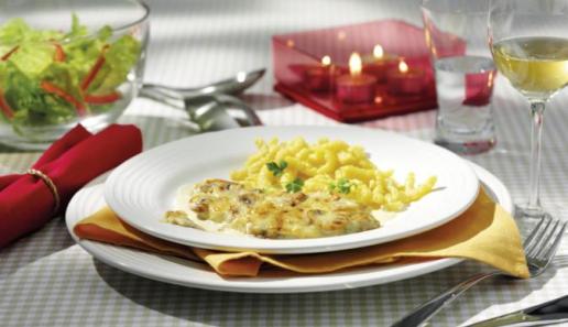 Kalbsschnitzel Züricher Art Kalbsschnitzel Züricher Art