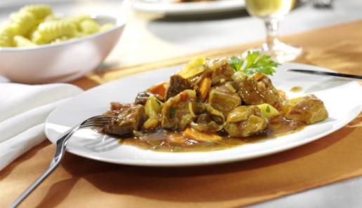 Möhren-Fleisch-Ragout Möhren-Fleisch-Ragout