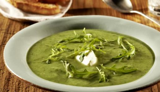 Feine Rucola-Kartoffelsuppe Feine Rucola-Kartoffelsuppe
