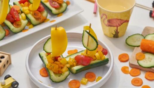 Wikinger-Salatschiffchen Wikinger-Salatschiffchen