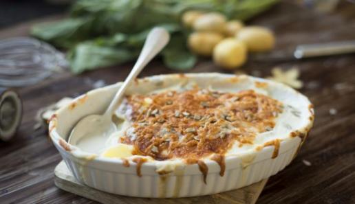 Kohlrabi-Kartoffel-Gratin Kohlrabi-Kartoffel-Gratin
