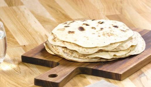 Tortillas aus Weizenmehl Tortillas aus Weizenmehl