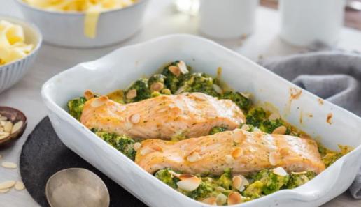 Broccoli-Lachs-Gratin Broccoli-Lachs-Gratin