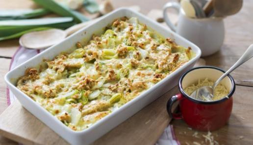Kohlrabi-Lauch-Auflauf Kohlrabi-Lauch-Auflauf