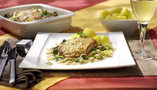Überbackenes Schweineschnitzel mit Wirsing Überbackenes Schweineschnitzel mit Wirsing