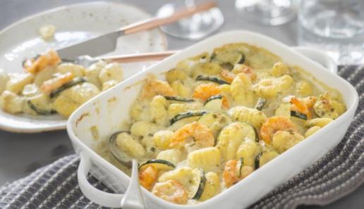 Garnelen-Gnocchi-Gratin Garnelen-Gnocchi-Gratin