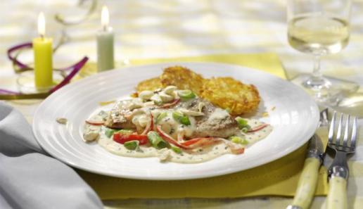 Buntes Kräuter-Rahmschnitzel Buntes Kräuter-Rahmschnitzel