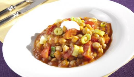 Schnelles Kichererbsencurry Schnelles Kichererbsencurry