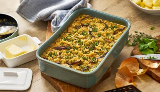 Gratiniertes Pilzragout Gratiniertes Pilzragout