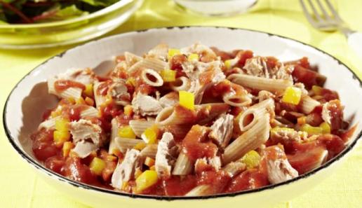 Thunfisch-Gemüse-Nudeln Thunfisch-Gemüse-Nudeln