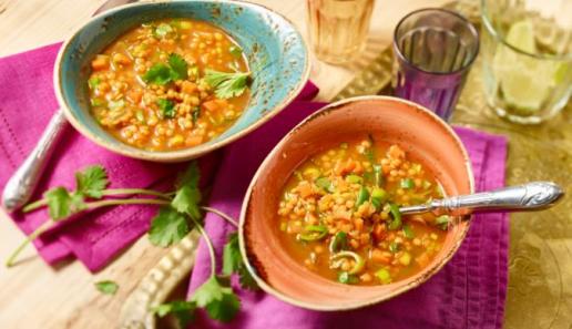 Curry-Linsensuppe Curry-Linsensuppe