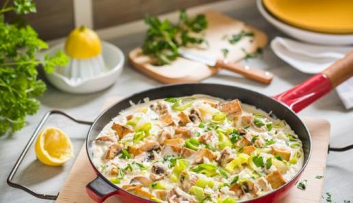 Tofu-Pilz-Ragout Tofu-Pilz-Ragout