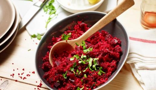 Couscous-Rote Bete Salat Couscous-Rote Bete Salat