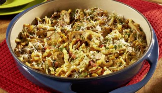 Rustikale Spätzle-Pfanne Rustikale Spätzle-Pfanne